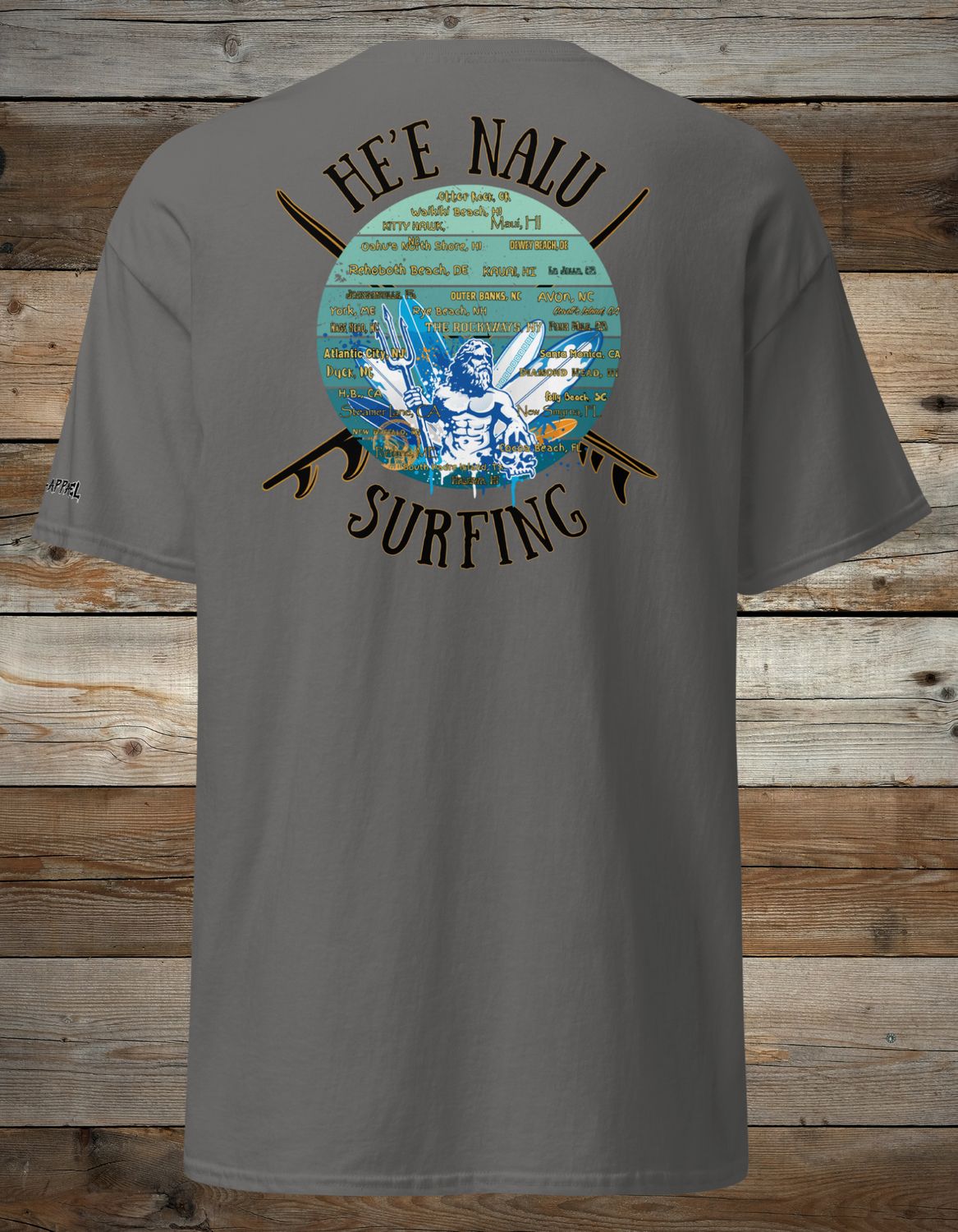 Classic Surf T-shirt | Surfing T-shirt | Board Surfing Shirt