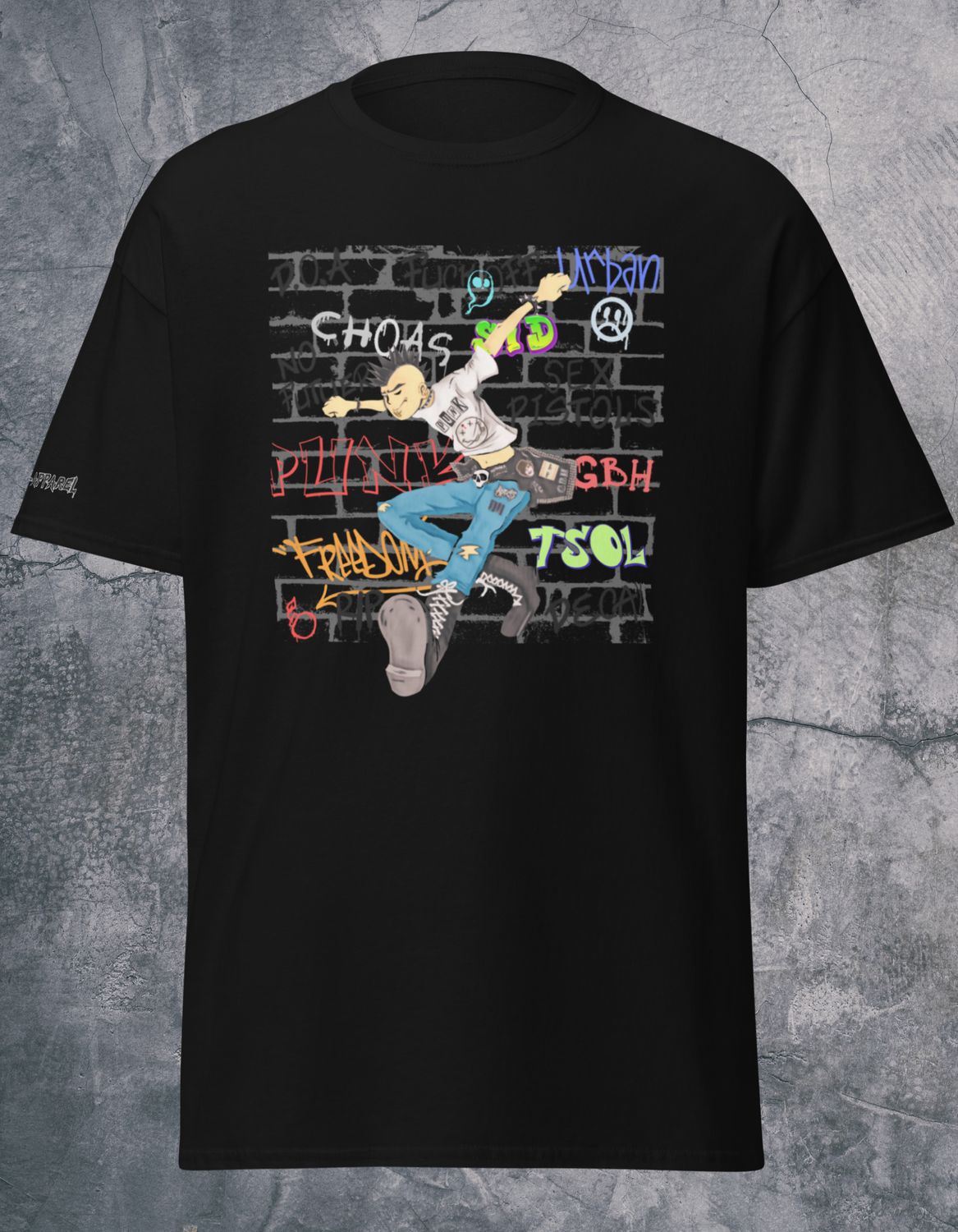 Punker T-shirt: Vintage Punk Shirt | Punk Rocker | Punk 70&#39;s-80&#39;s T-shirt