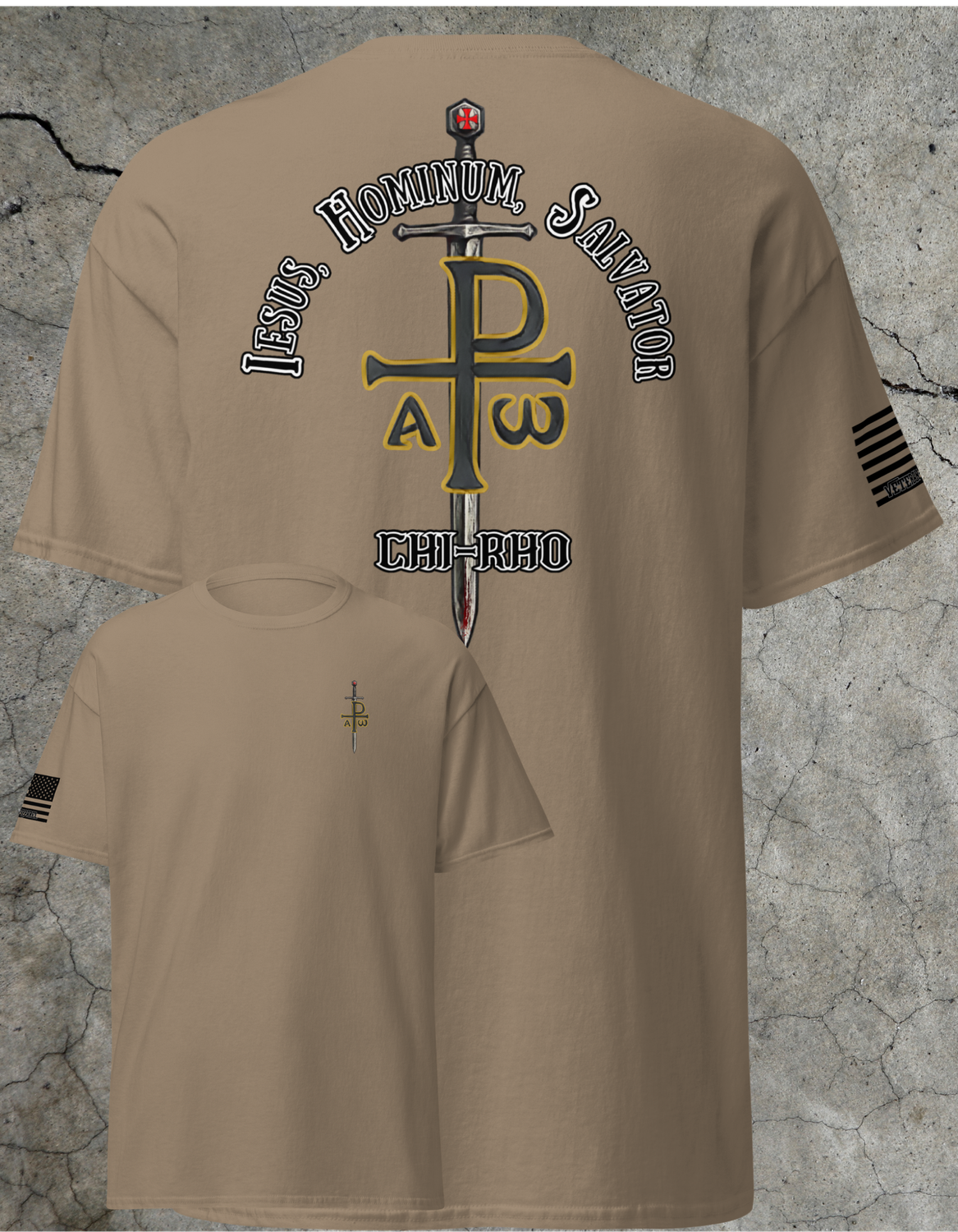 Crusader T-Shirt: Templar T-shirt | Christian T-Shirt