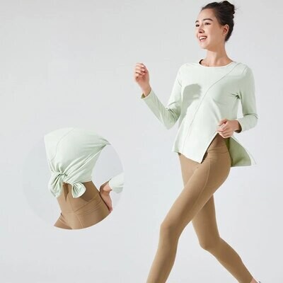 FlexFit Asymmetrical Long Sleeve Top