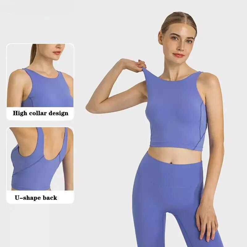Flexfit Halter Neck Wireless top with Build in Bra