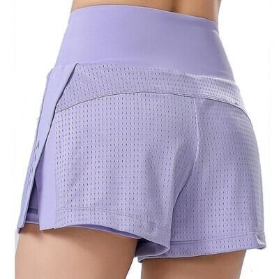 Flexfit Breathable Mesh High Waist Skort