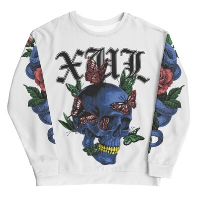 Butterfly skull Unisex Sweatshirt