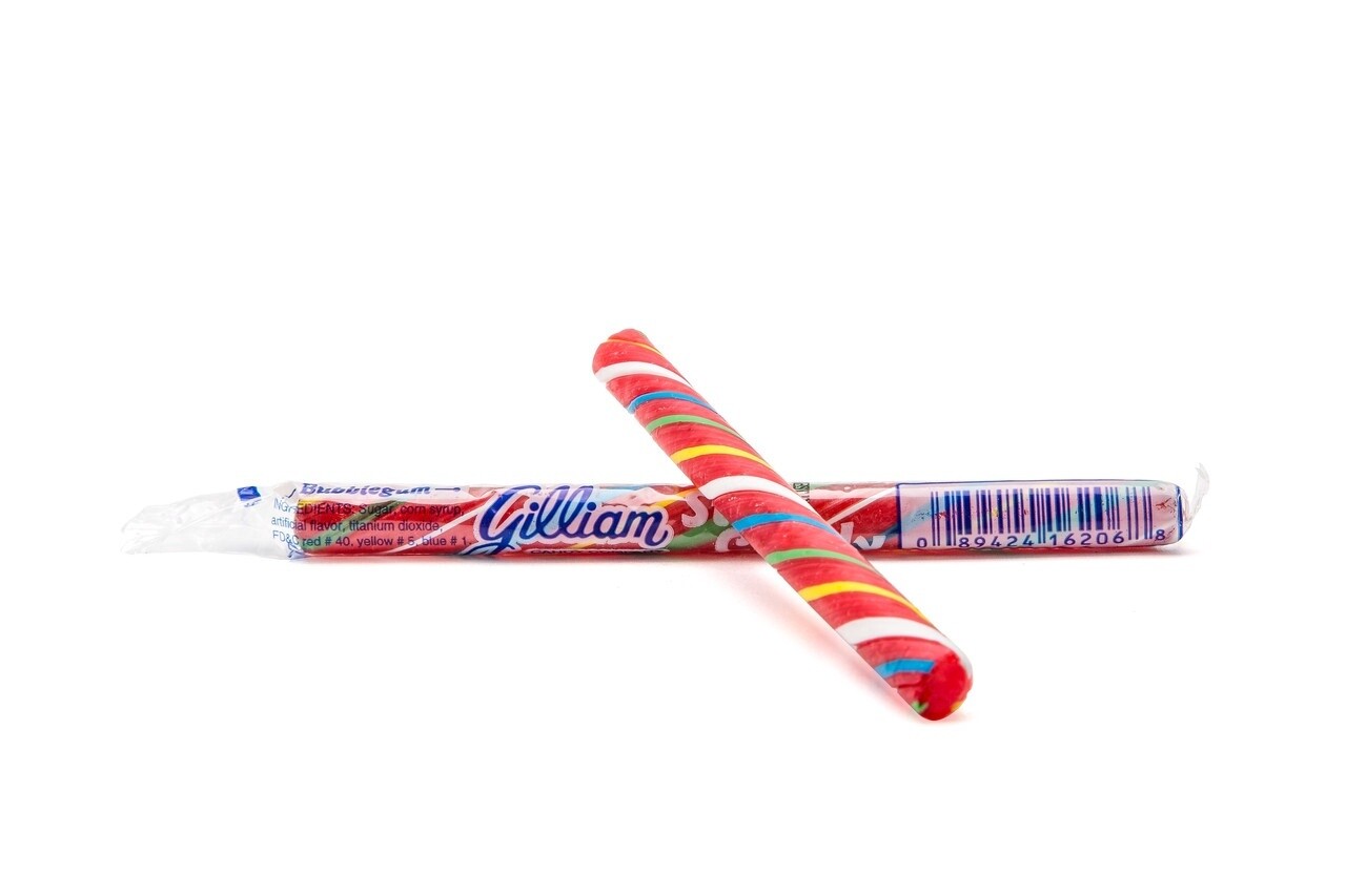 Gilliam Old Fashioned Candy Stick: Bubblegum