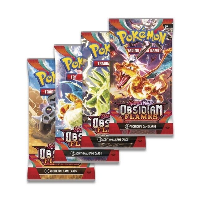 Pokemon: Scarlet &amp; Violet 3 - Obsidian Flames Booster