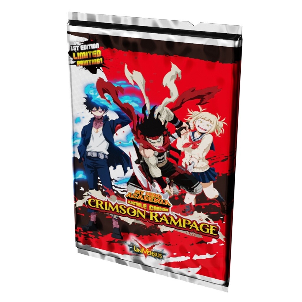 My Hero Acadamia TCG: Crimson Rampage Booster