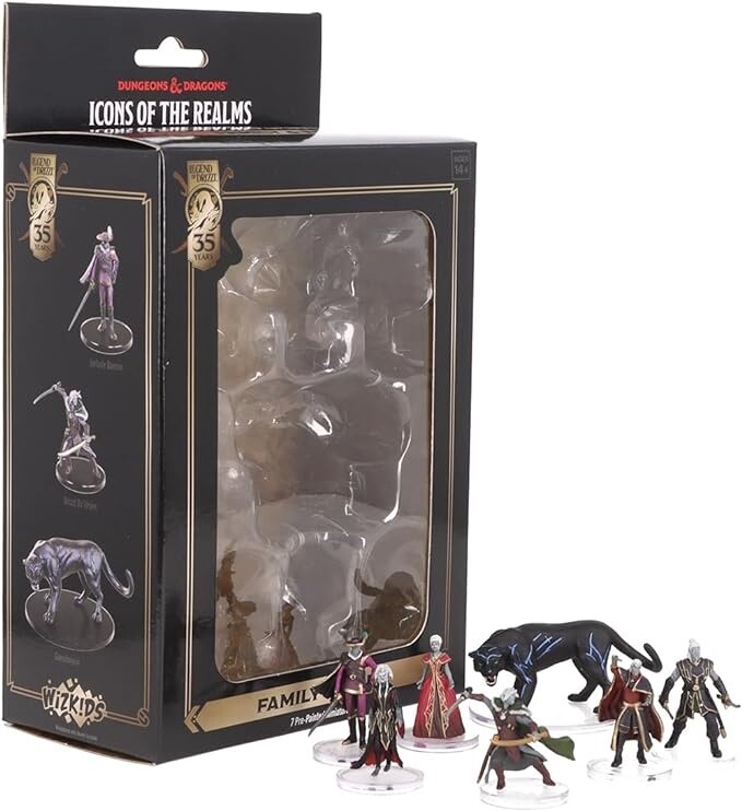 D&amp;D: Legend of Drizzt 35th Anniversary - Family &amp; Foes Boxed Set