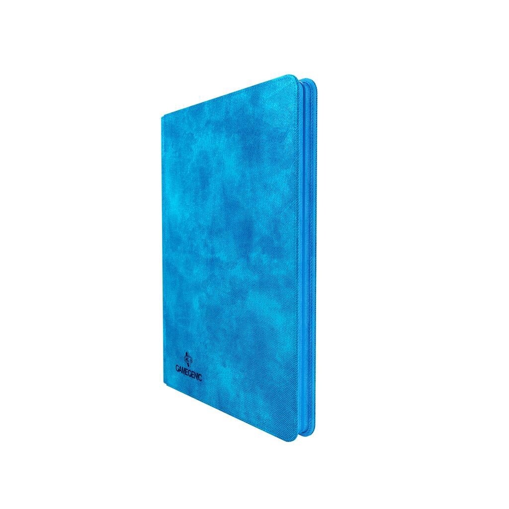 Zip-Up Album 18-Pocket Blue Binder