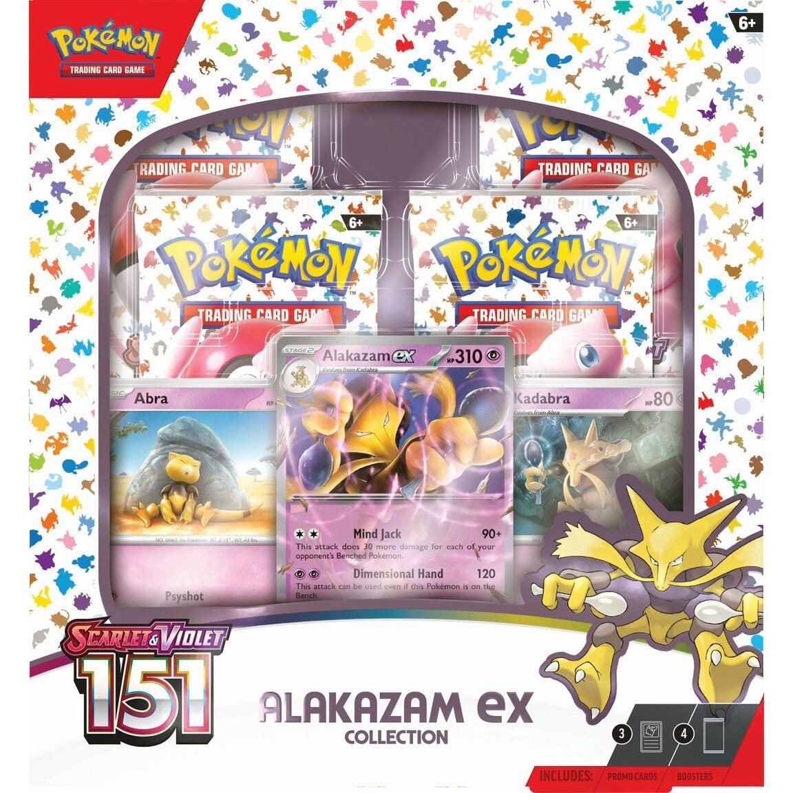 Pokemon: Scarlet &amp; Violet 151 - Alakazam EX Collection Box
