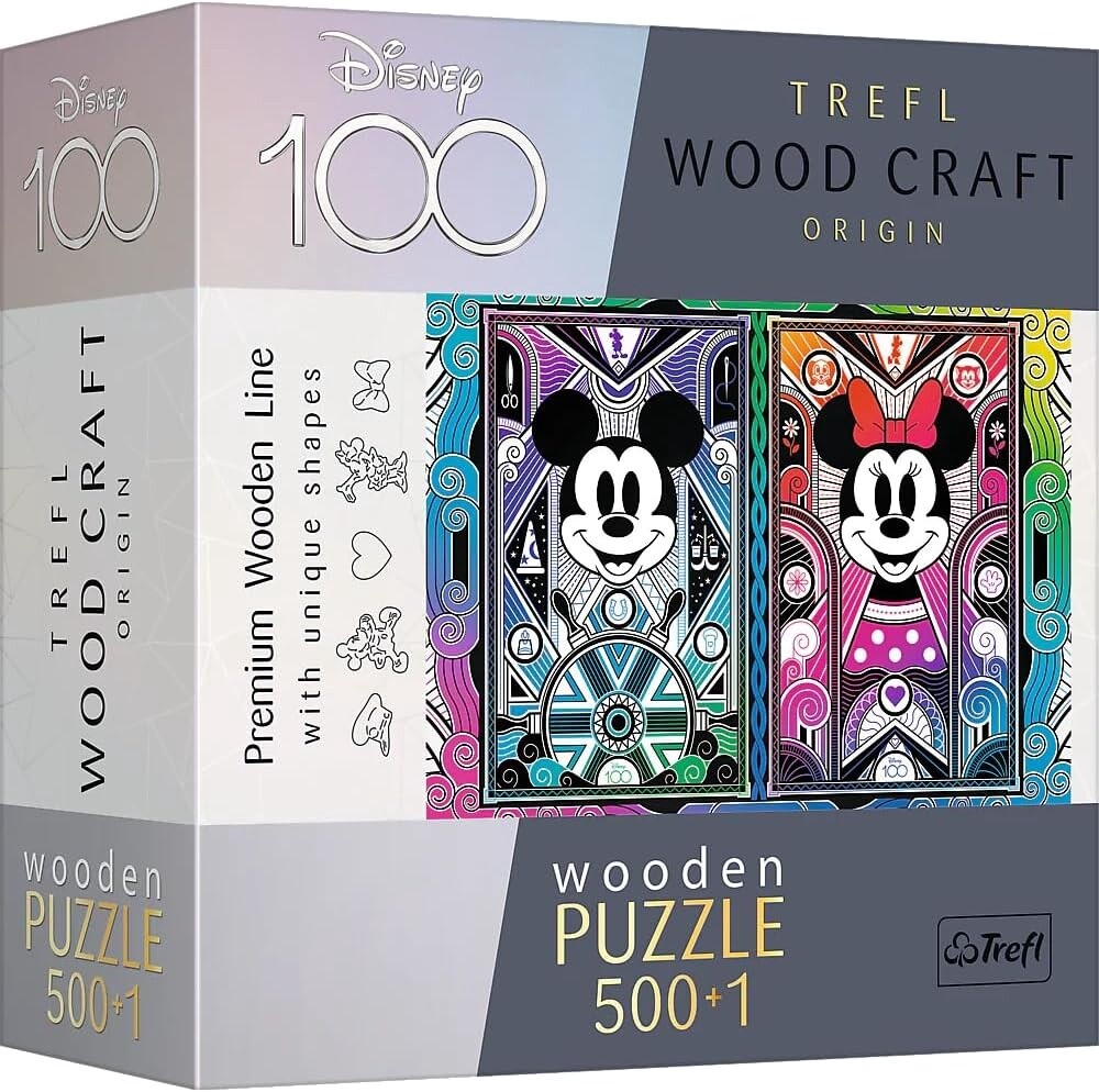 Mickey and Minnie Mouse Special Edition Wood Craft (500 Pieces)