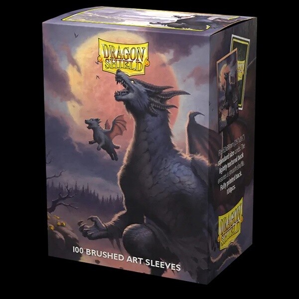 Dragon Shield: Standard Brushed Halloween Art Limited Edition (100)