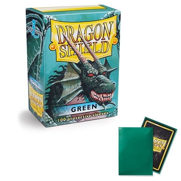 Dragon Shield Sleeves: Standard Classic Green (100)