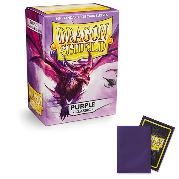 Dragon Shield Sleeves: Standard Classic Purple (100)
