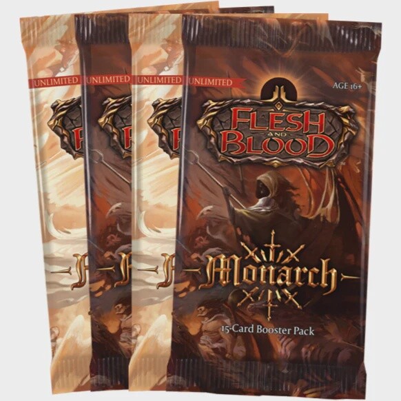 Flesh &amp; Blood TCG: Monarch Unlimited Booster