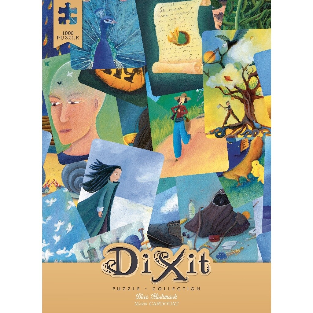 Dixit Puzzle: Blue Mishmash 1000 pc