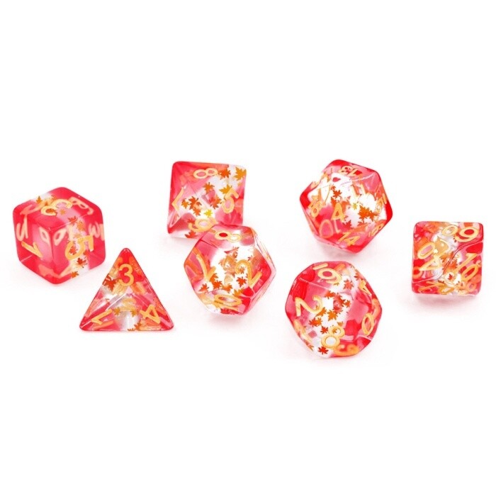 DIE: 7-Set Translucent Maple Leaf