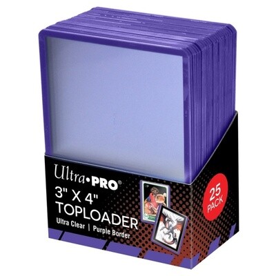Toploader: 3x4 Purple Border (25)