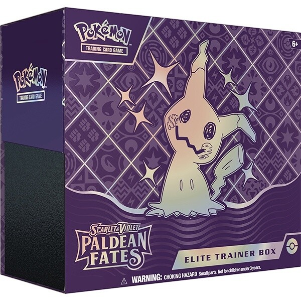 Pokemon TCG: Scarlet &amp; Violet 4.5 Paldean Fates- Elite Trainer Box