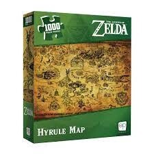 Zelda: Hyrule Map - Pieces 1000
