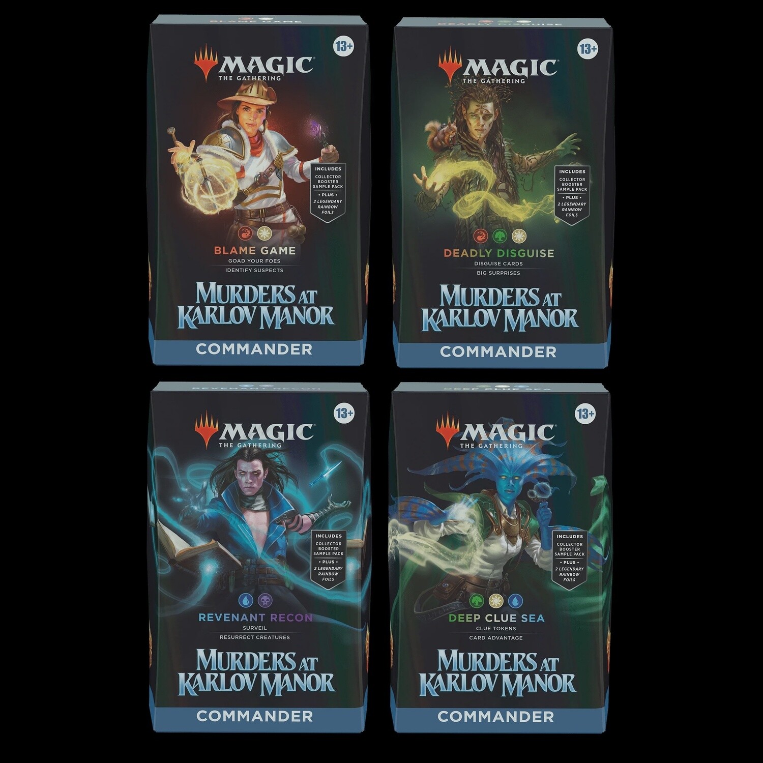 Magic the Gathering: Murders at Karlov Manor Commander Deck