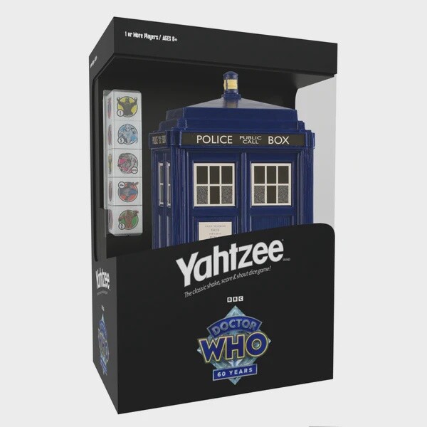 Yahtzee: Doctor Who 60th Anniversary Tardis