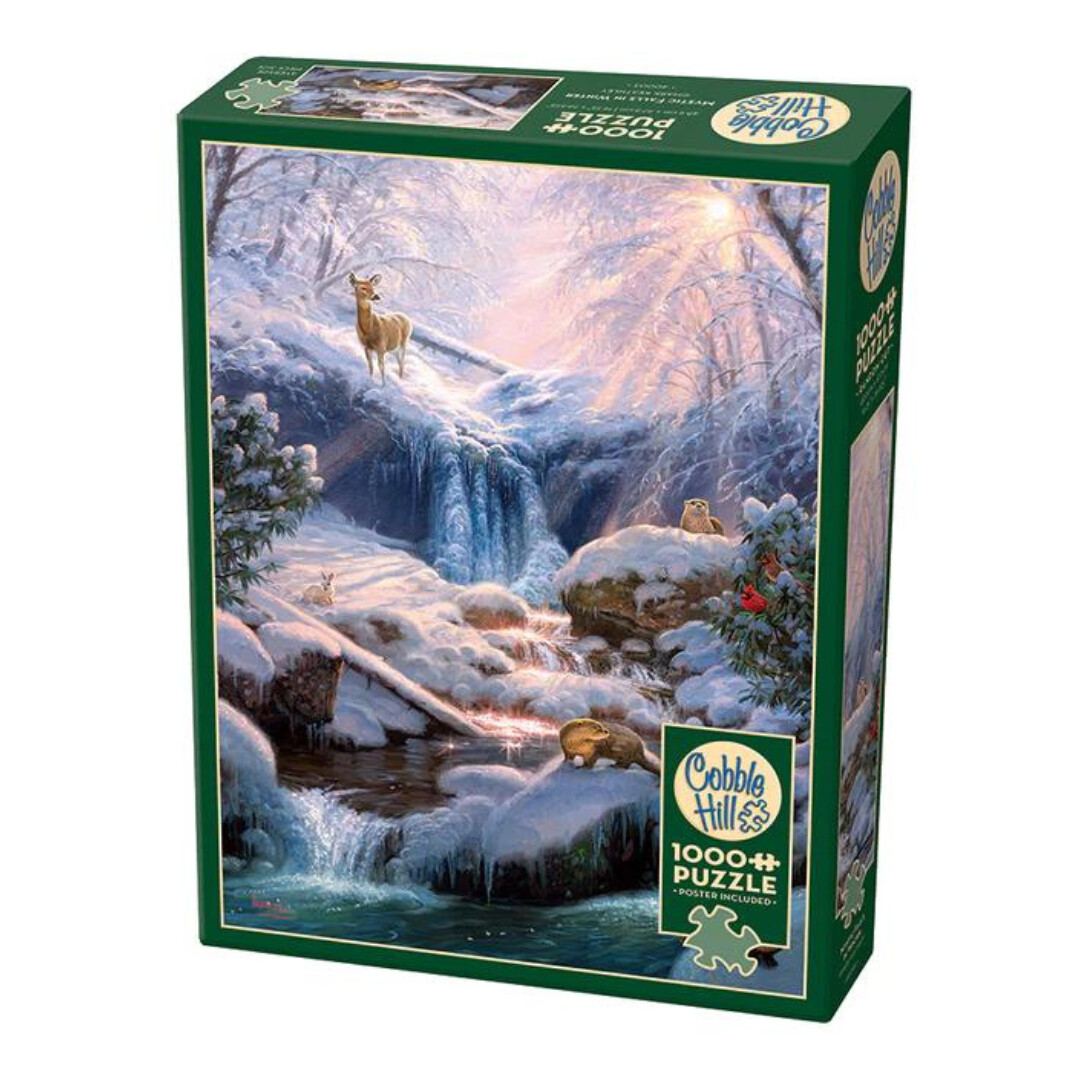 Mystic Falls in Winter - 1000 Pieces