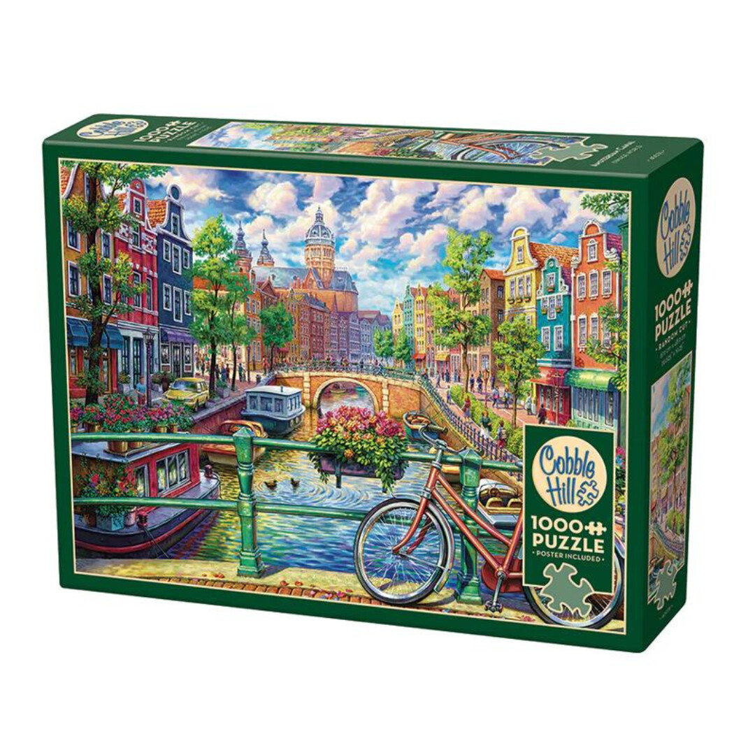 Amsterdam Canal - 1000 Pieces