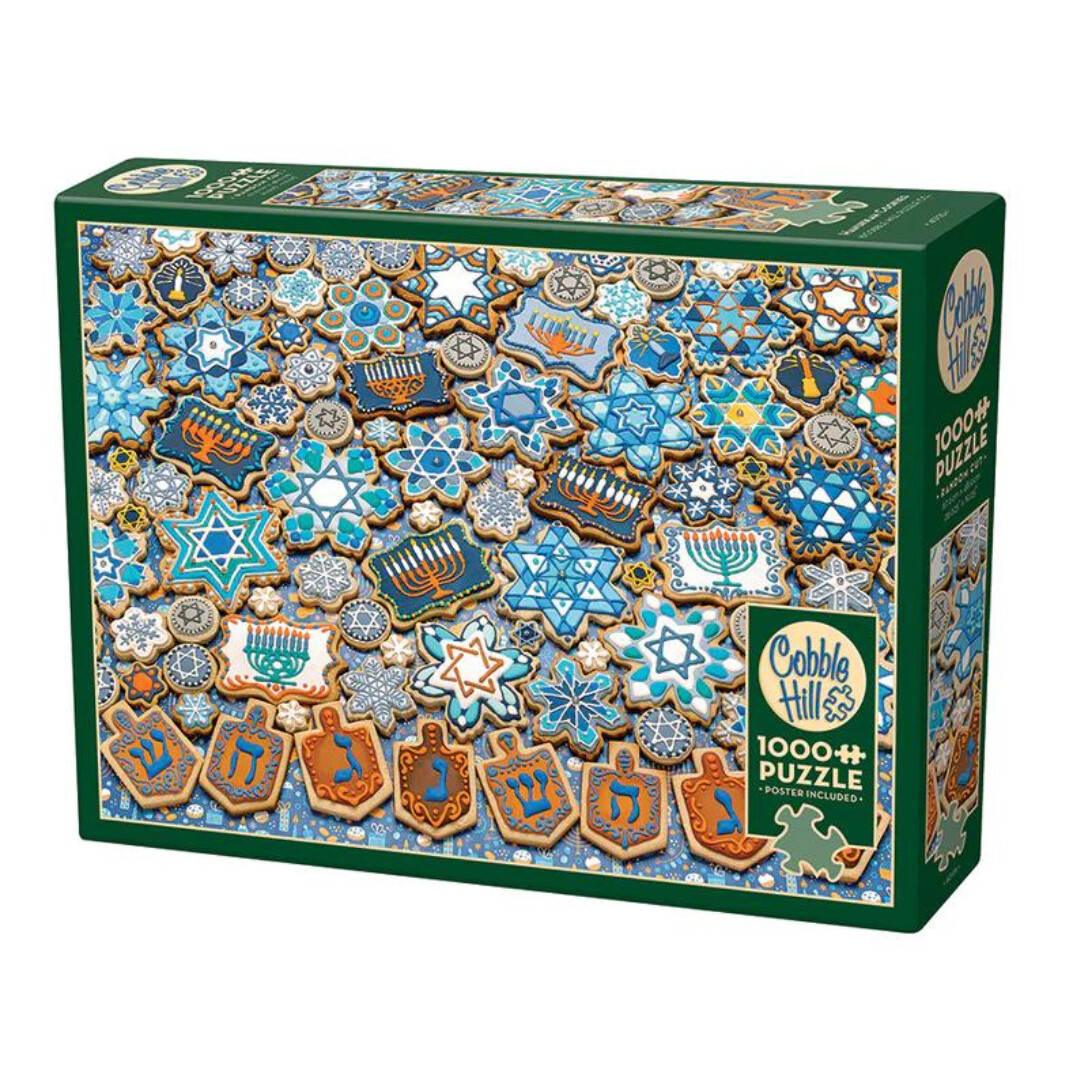 Hanukkah Cookies - 1000 Pieces