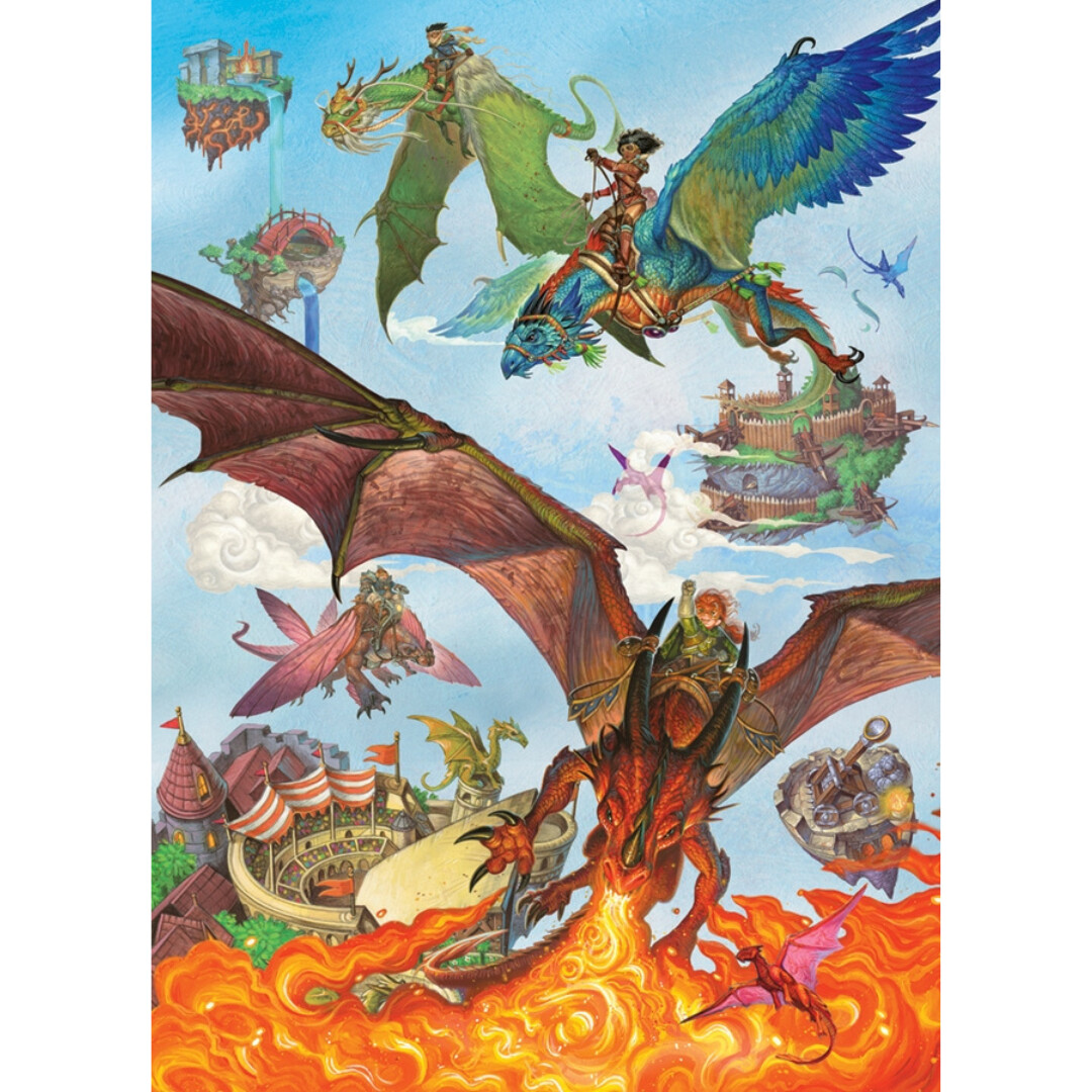 Dragon Flight: Family Puzzle - 350 Pieces