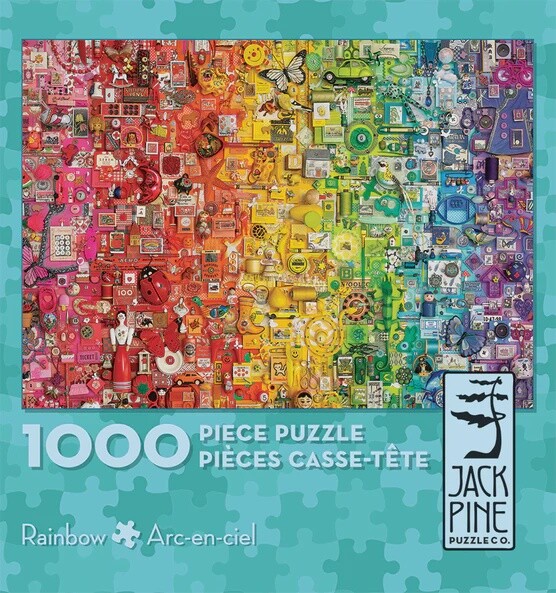 Rainbow (Jack Pine Box) - 1000 Pieces