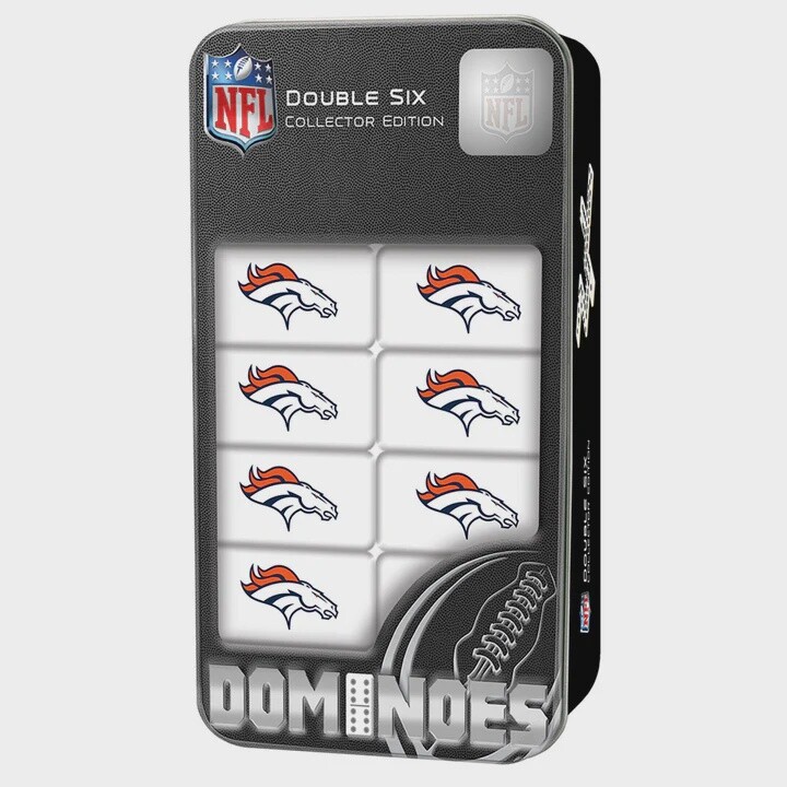 Dominoes: Double 6 Set - Denver Broncos