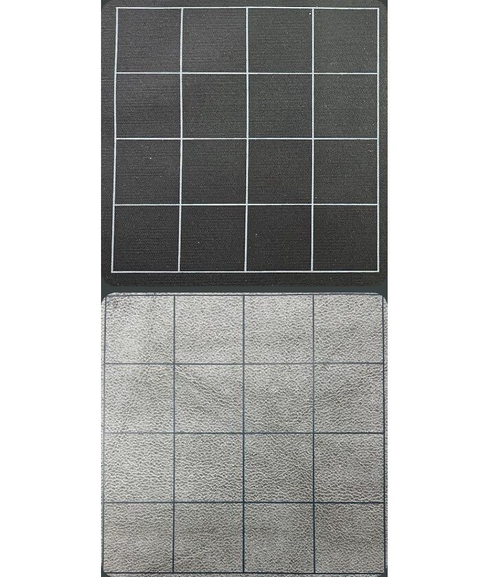 Megamat: 1&quot; Reversible Black-Grey Squares