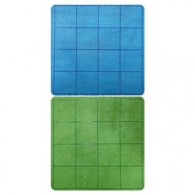 Megamat: 1&quot; Reversible Blue-Green Squares