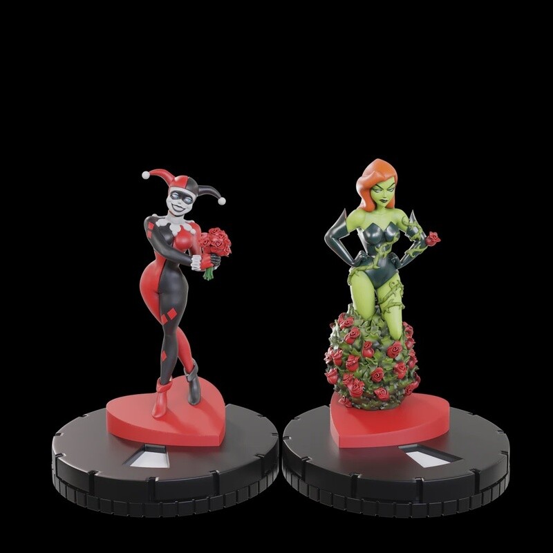 Heroclix Iconix: DC Roses for Red