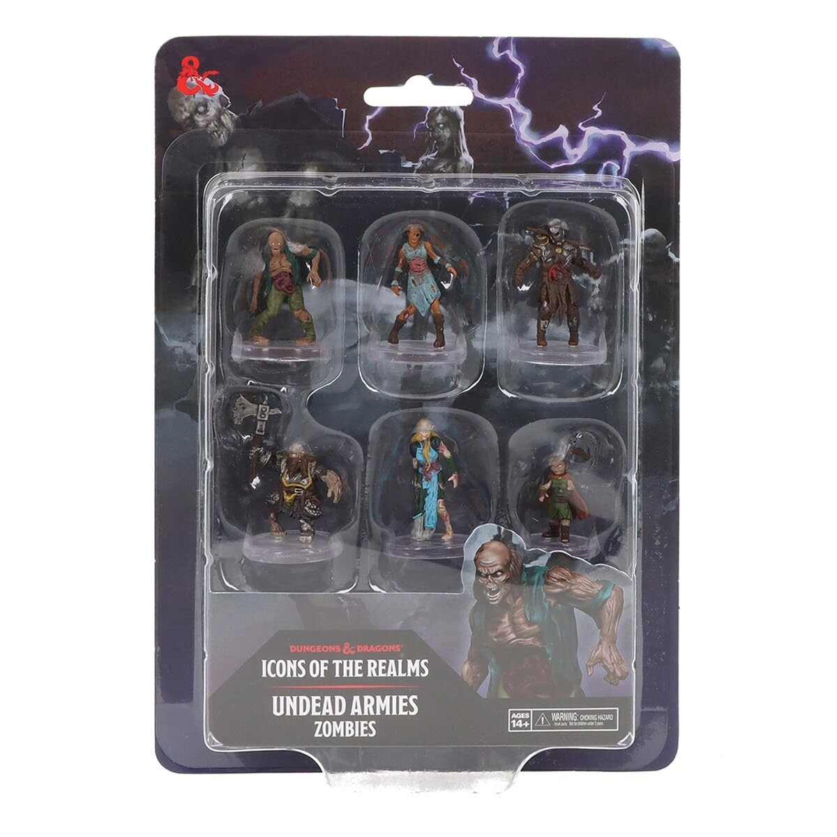 Undead Armies: Zombies - D&amp;D Icons of the Realms Prepainted Miniatures