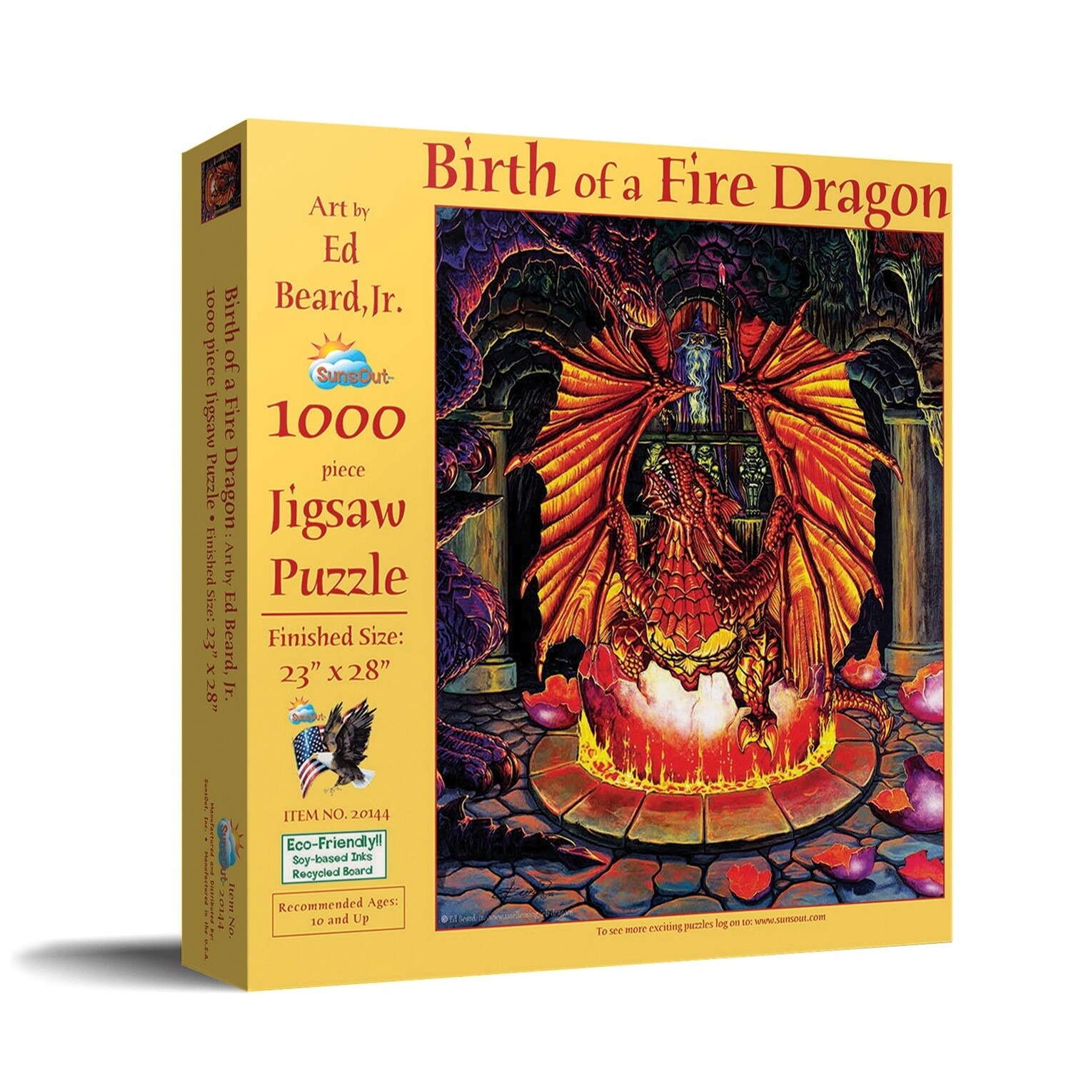 Birth of a Fire Dragon - 1000 Pieces