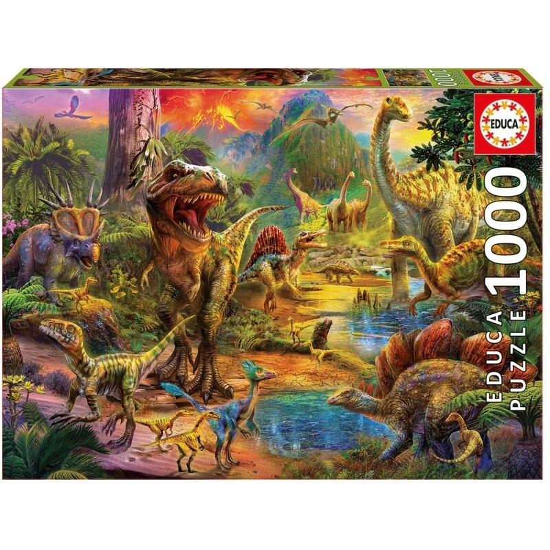 Land of Dinosaurs - 1000 Pieces