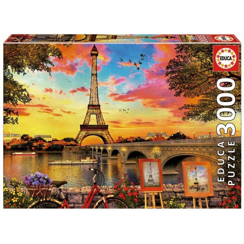 Sunset in Paris - 3000 Pieces