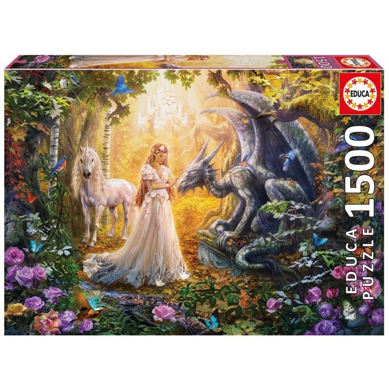 Dragon Princess &amp; Unicorn - 1500 Pieces