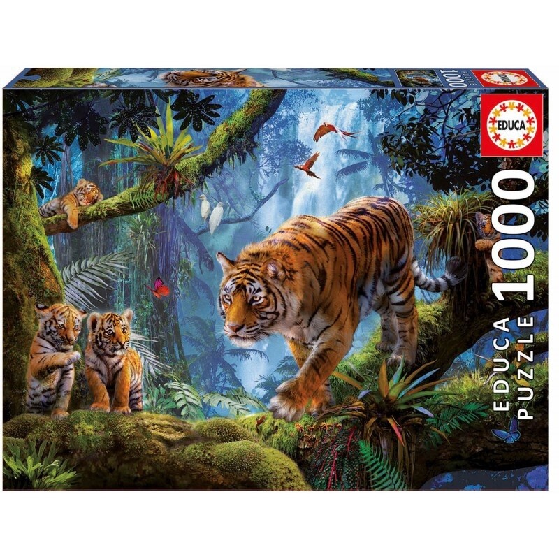 Tigers in the Tree - 1000 Pieces