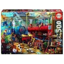 Train Station Enigmatic - 500 Pieces