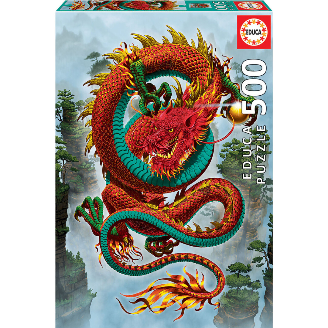 Good Fortune Dragon - 500 Pieces