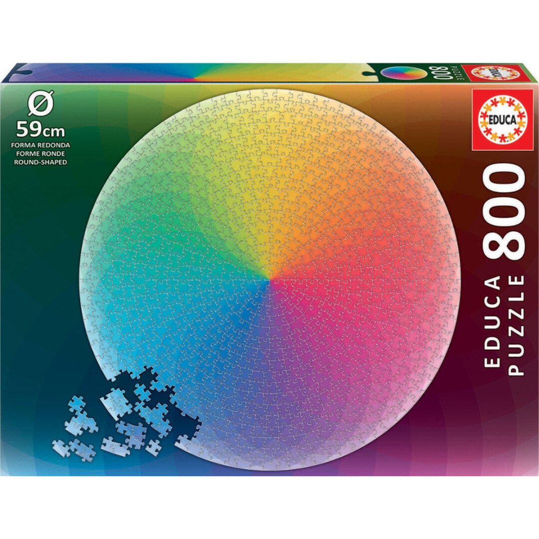Rainbow Round - 800 Pieces