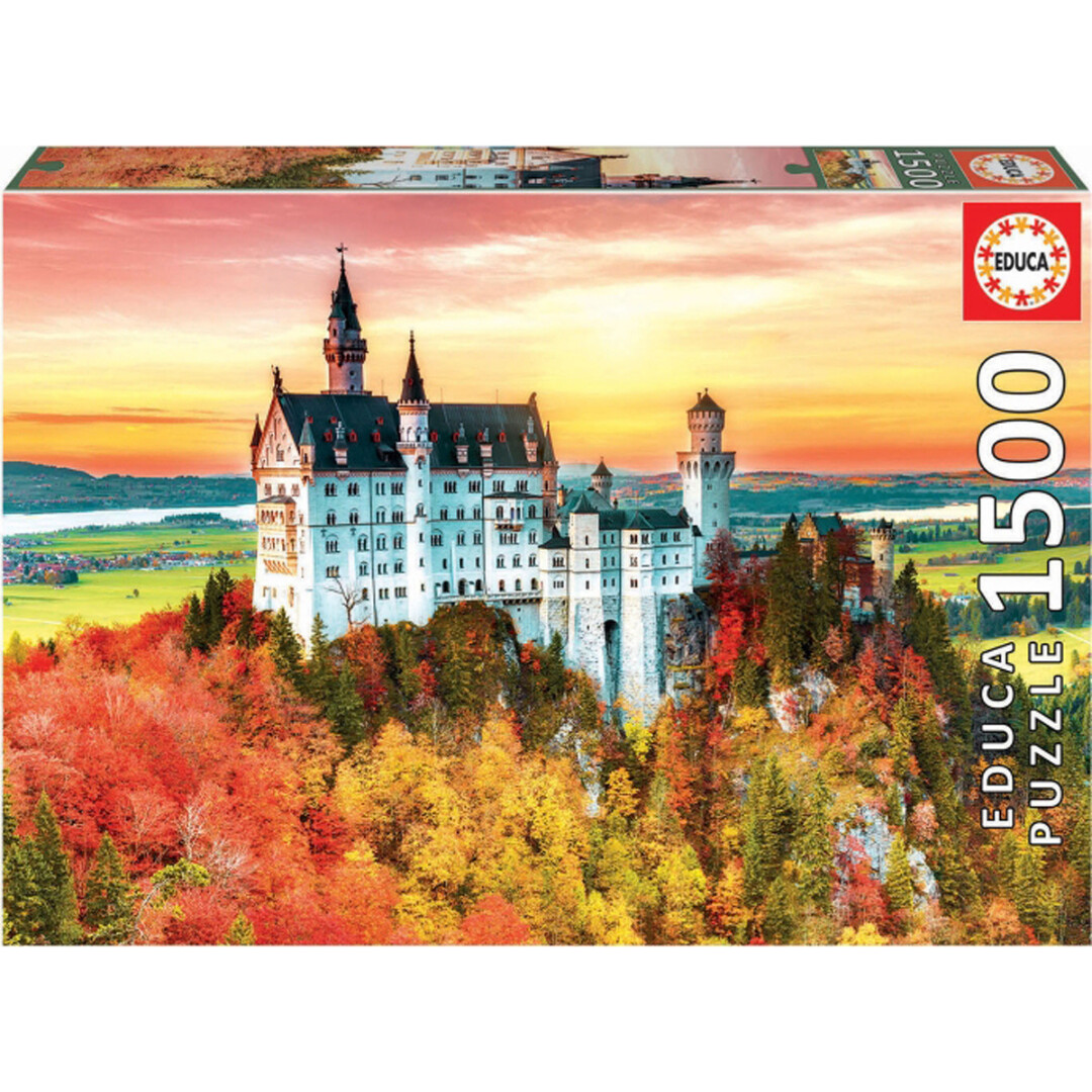 Autumn Neuschwanstein - 1500 Pieces
