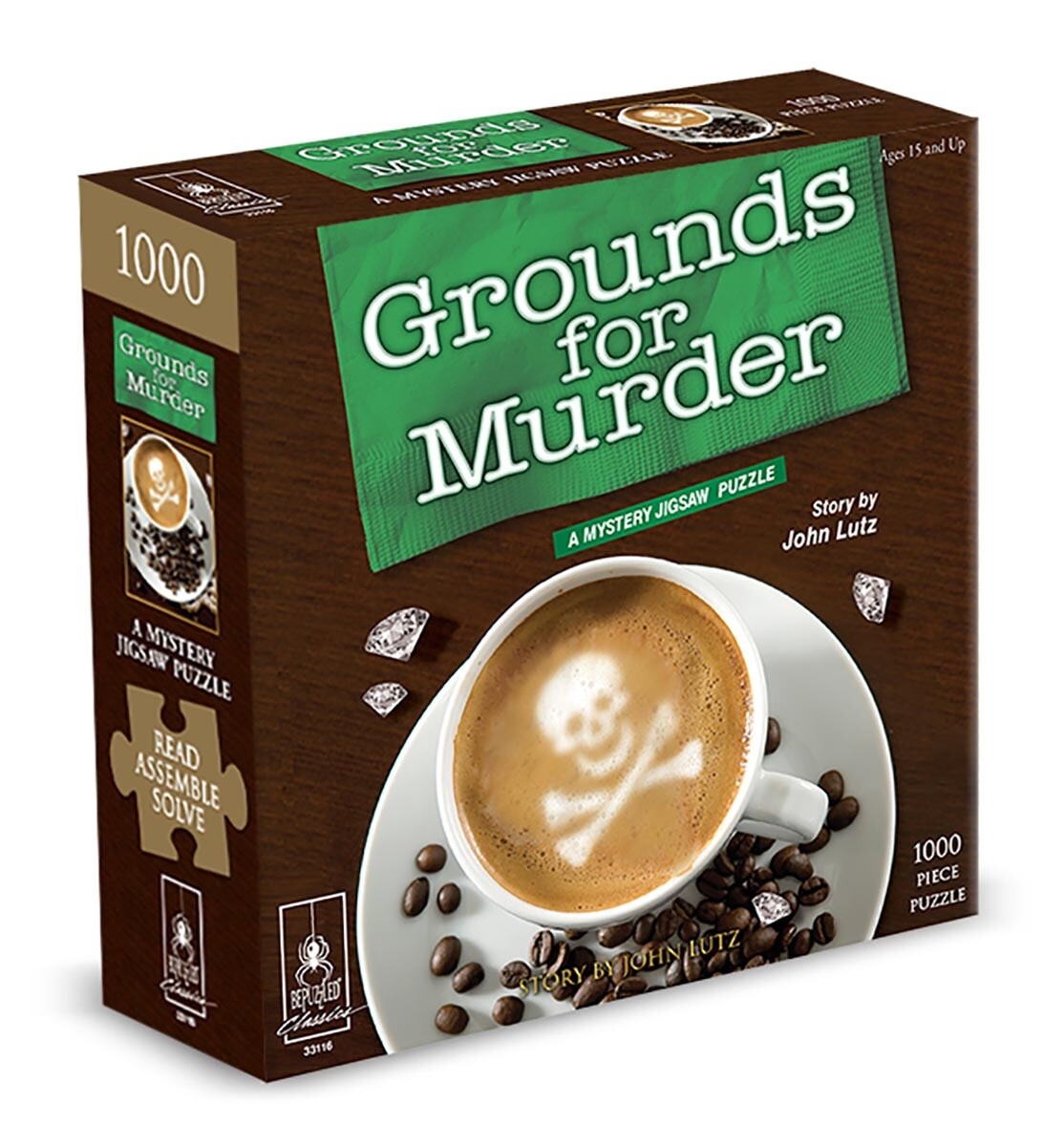 Grounds for Murder - 1000 Pieces
