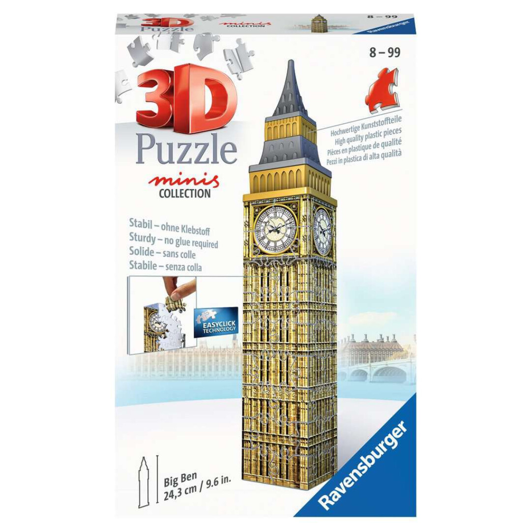 Big Ben 3D Puzzle Minis - 60 Pieces