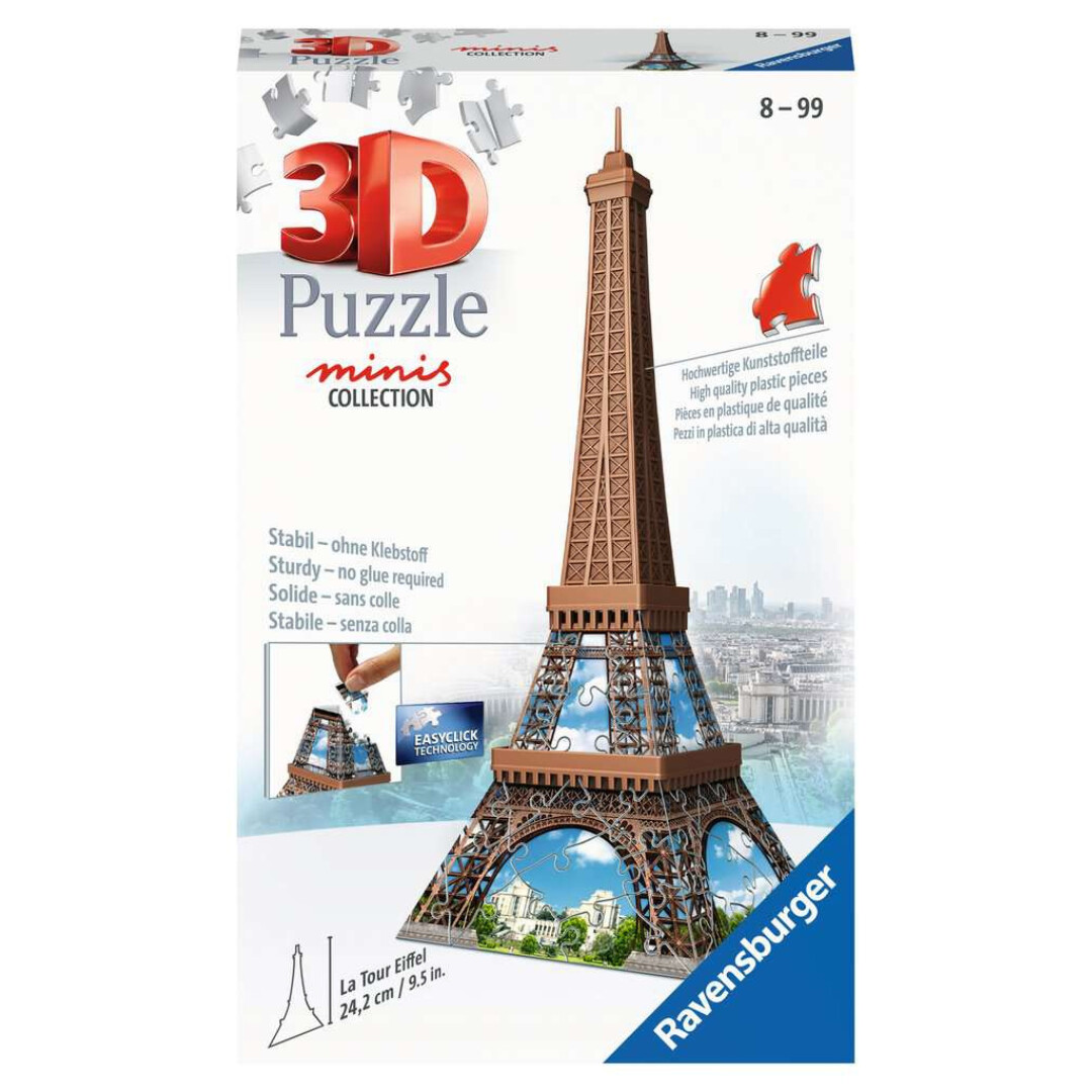 Eiffel Tower 3D Puzzle Minis - 62 Pieces