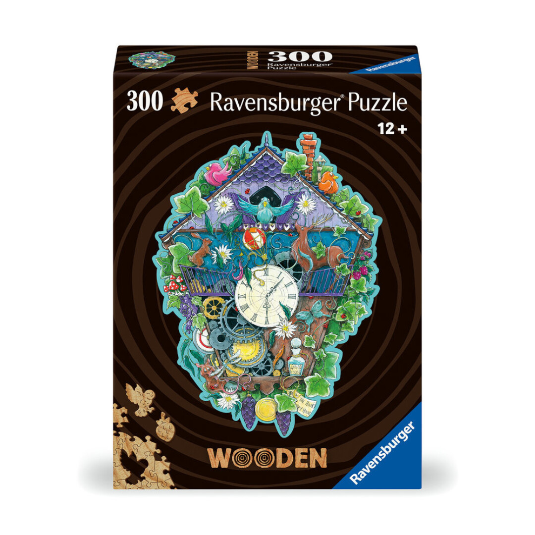 Cuckoo Clock: Wooden Puzzle - 300 Pieces