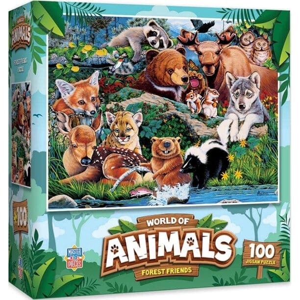 World of Animals: Forest Friends - 100 Pieces