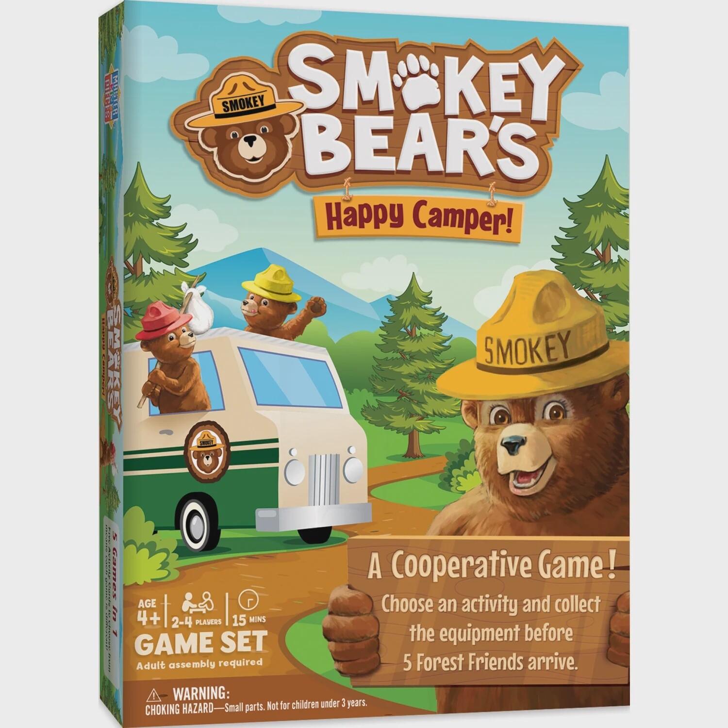 Smokey Bear&#39;s Happy Camper